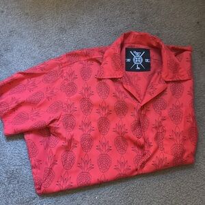 Red Short Shirt- L